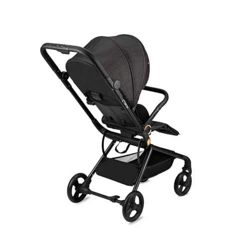 MoMi ADELLE Kinderwagen, klappbar mit 360° Sitz, bis 22 kg