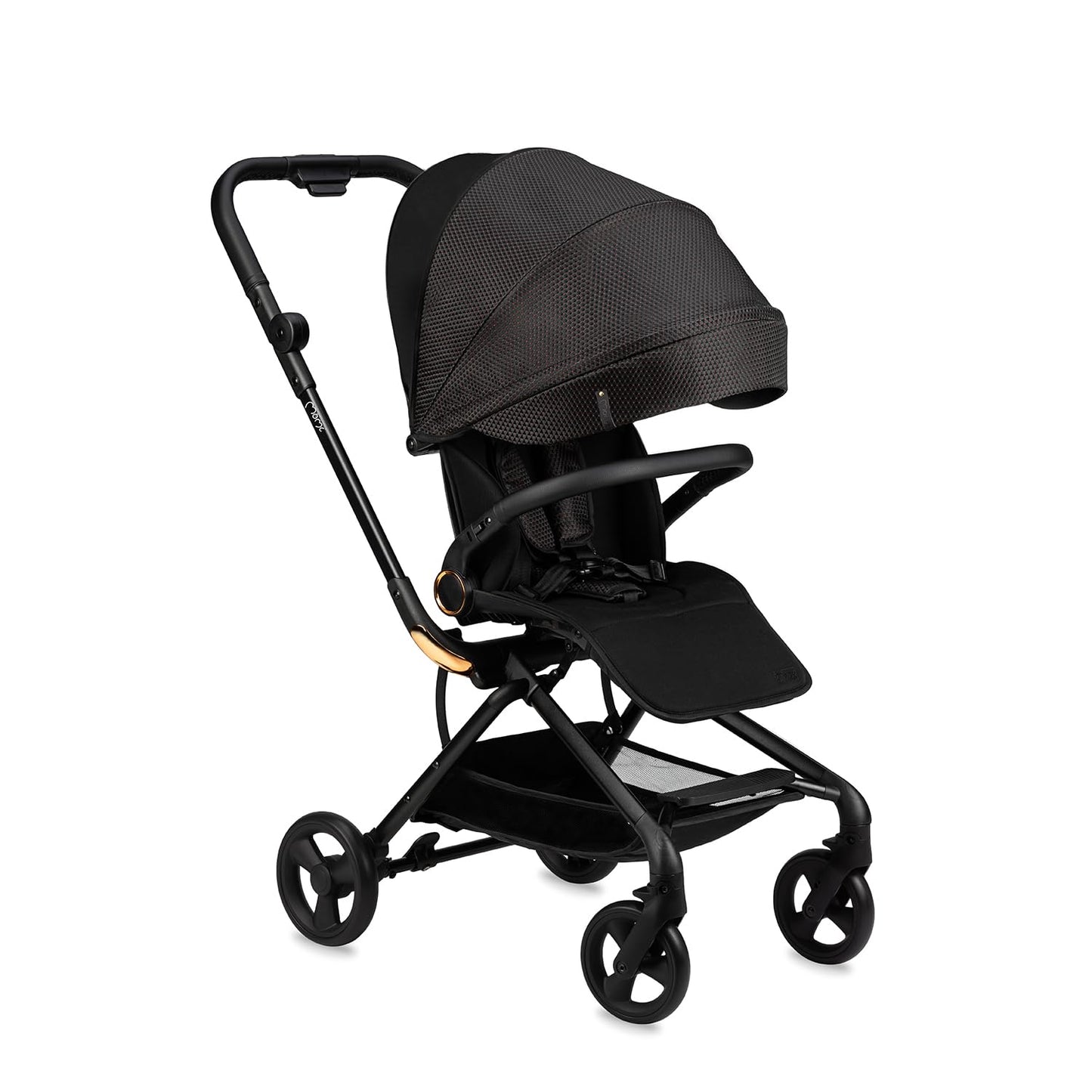 MoMi ADELLE Kinderwagen, klappbar mit 360° Sitz, bis 22 kg