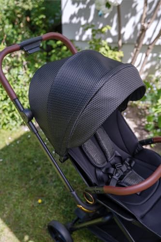 MoMi ADELLE Kinderwagen, klappbar mit 360° Sitz, bis 22 kg