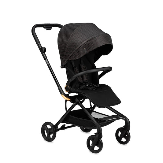 MoMi ADELLE Kinderwagen, klappbar mit 360° Sitz, bis 22 kg