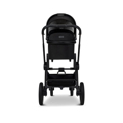 MOON RESEA+ Kombi-Kinderwagen Edition+, mit Wanne & Sportsitz, bis 22 kg, Onyx