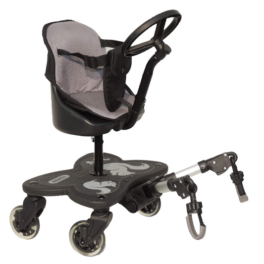 EICHHORN Kinderwagen Geschwisterboard Cozy C-Rider mit Sitz & Lenkrad, bis 25 kg